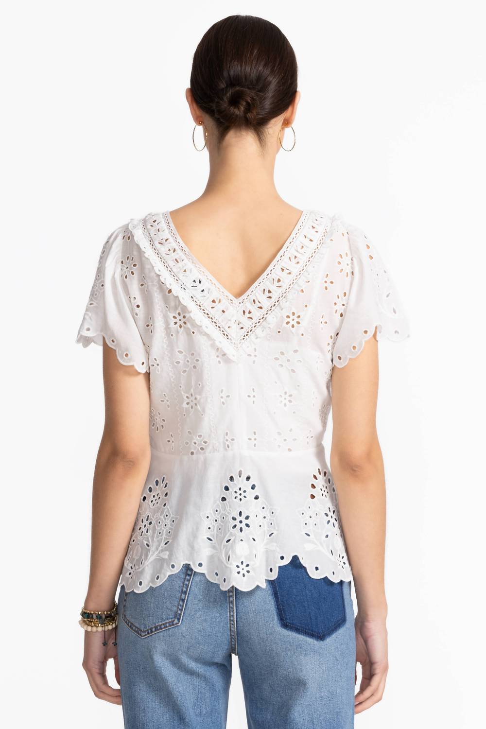 Johnny Was - Elizabeth Peplum Top