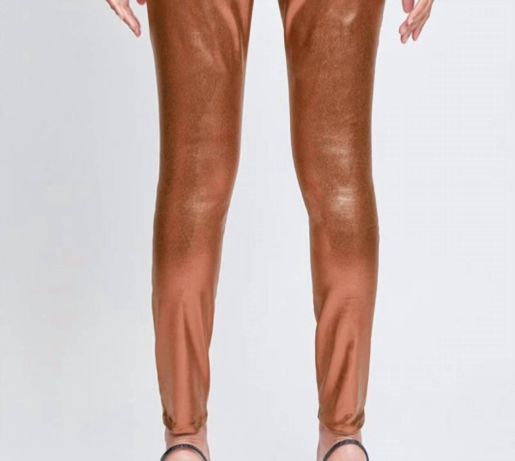 Ymi - Lina High Rise Metallic Skinny Jean