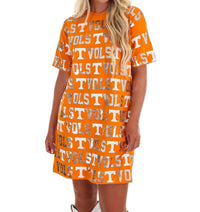 Stewart Simmons - Tennessee Sequin Repeat T-shirt Mini Dress