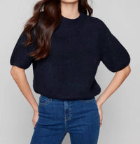 Charlie B - Balloon Elbow Sleeve Sweater