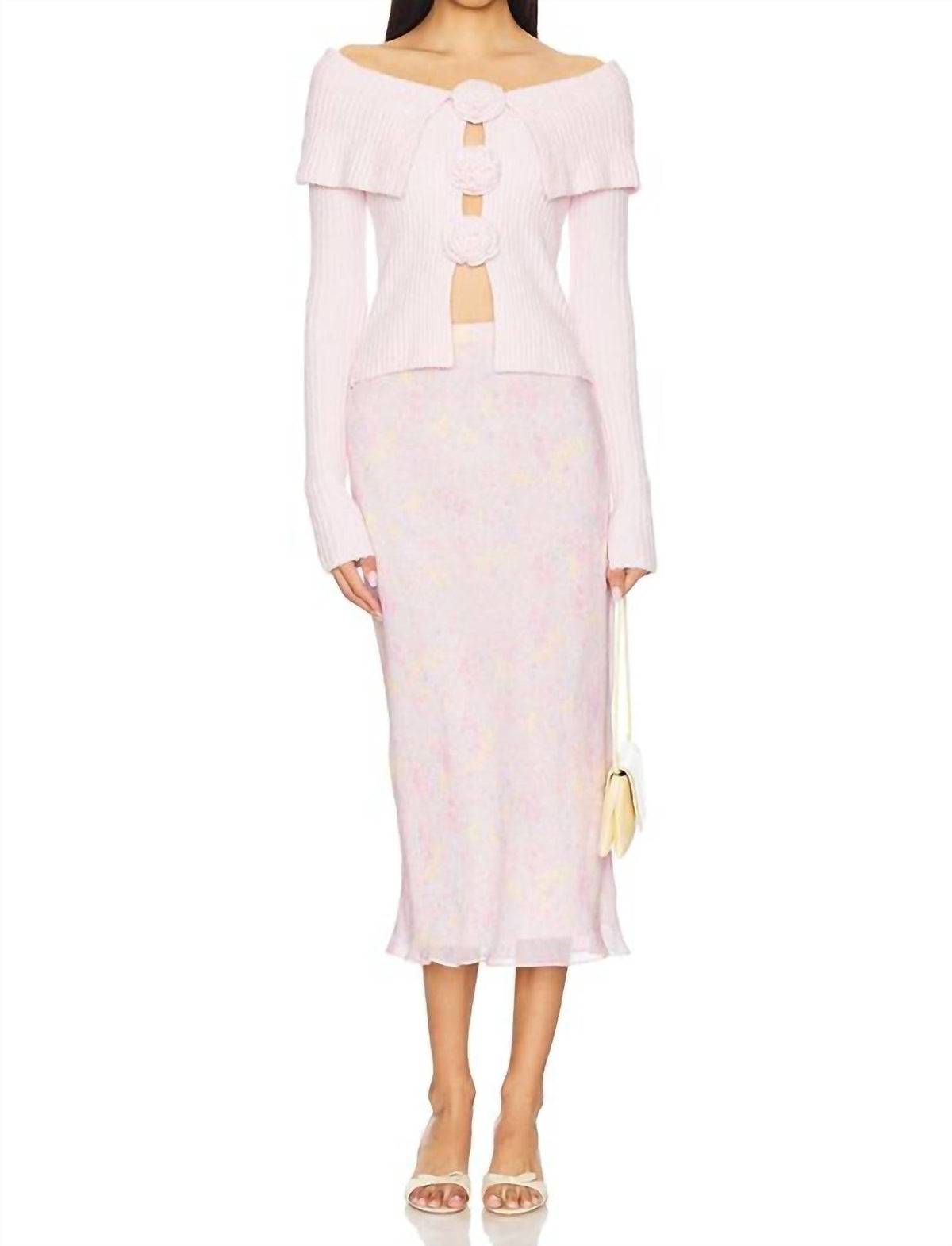 Loveshackfancy - Castle Midi Skirt