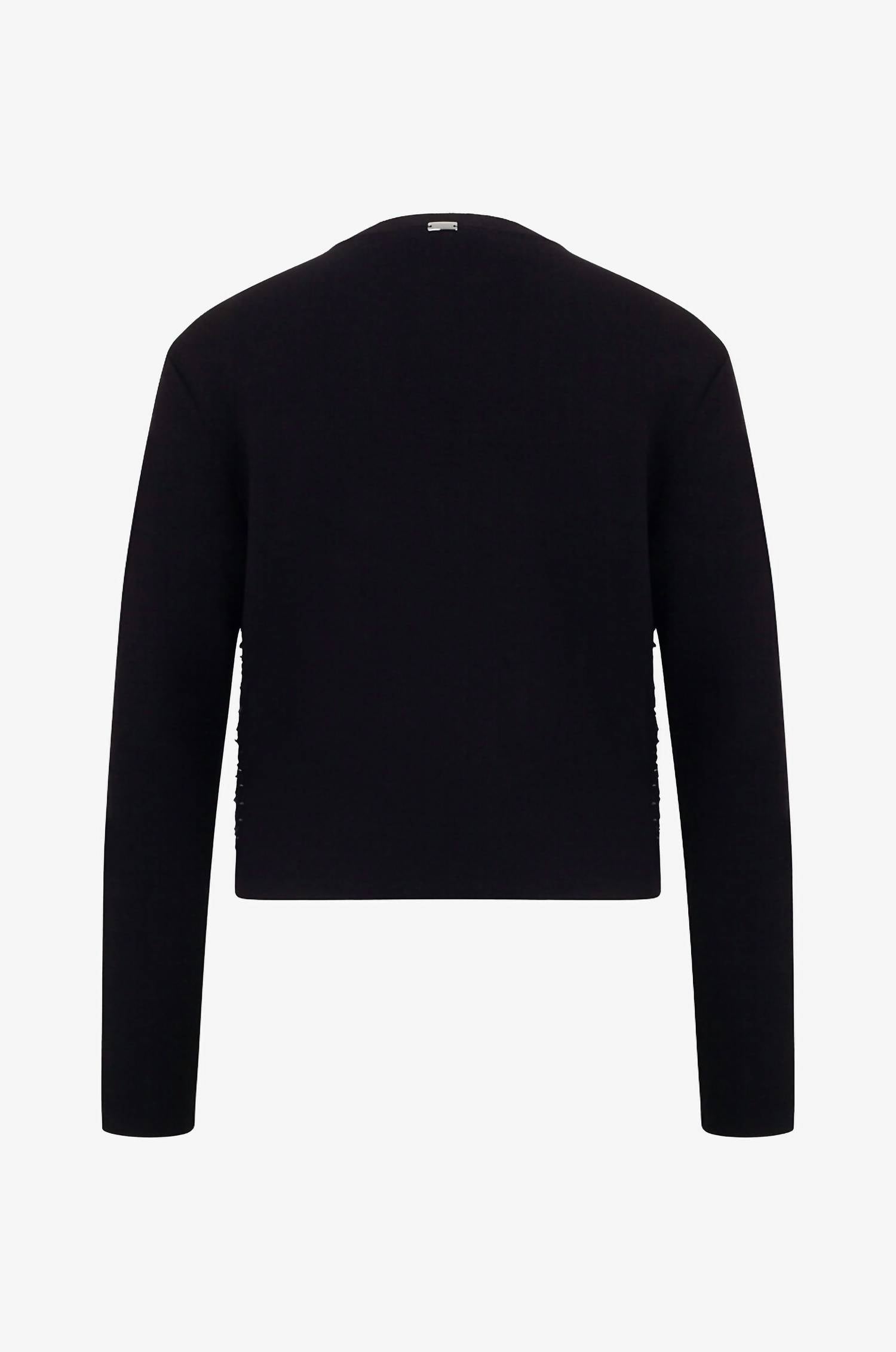 Herno - Chanel Maglia Tessuto Con Piuma Jacket