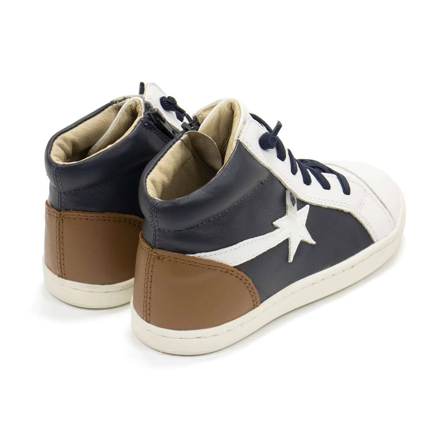 Oldsoles - Boy's Shoot High Casual Sneaker