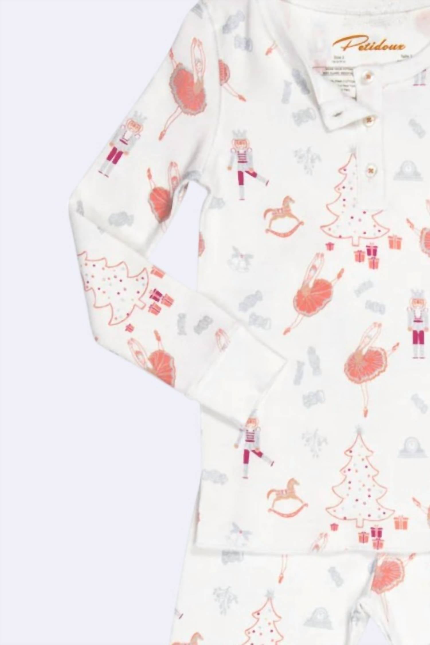 Petidoux - Girl's Long Sleeve Pajama Set