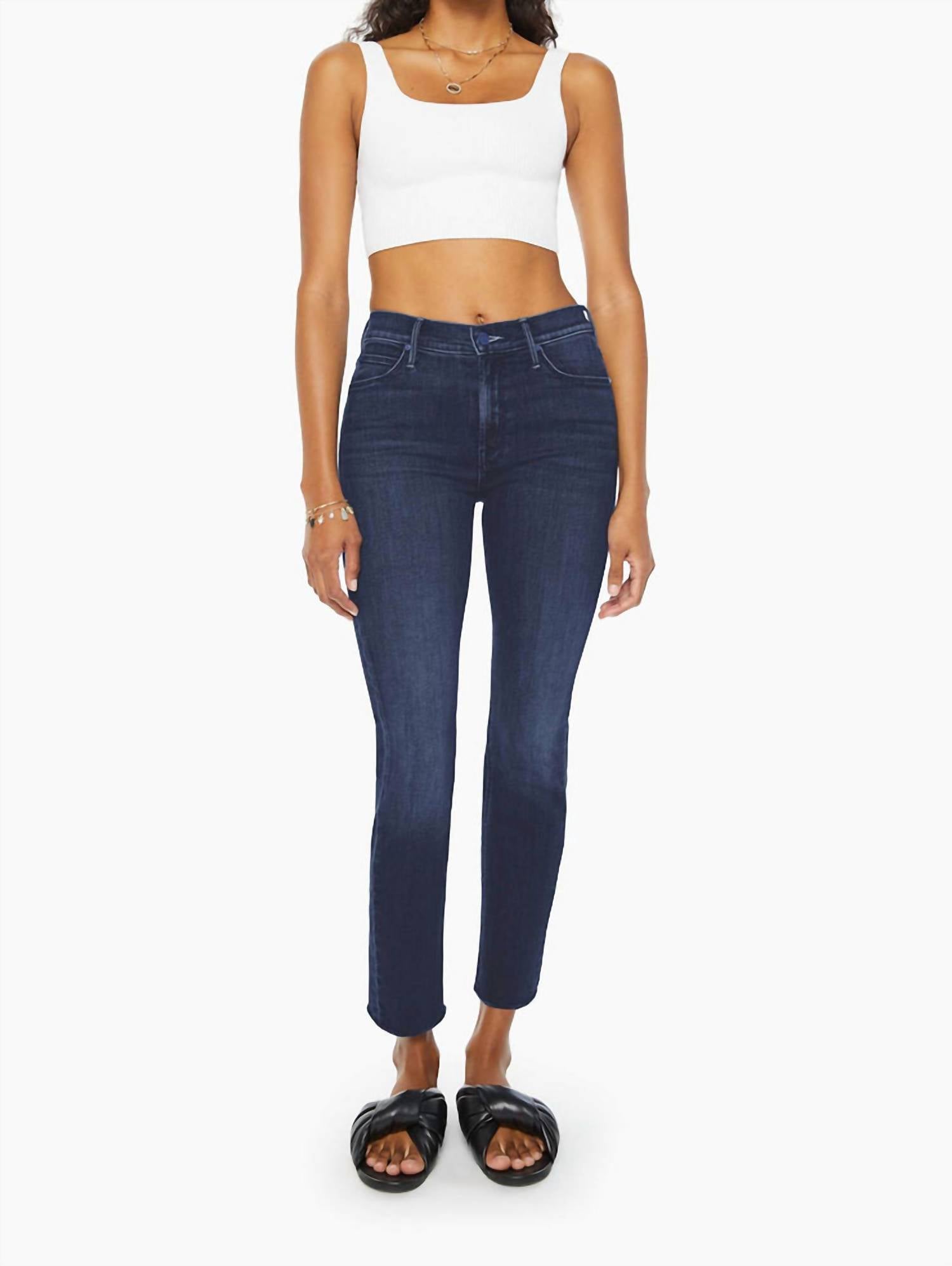 Mother - Mid Rise Dazzler Ankle Jeans
