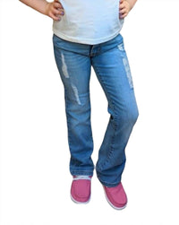 Lucky & Blessed Girl's Bootcut Jeans