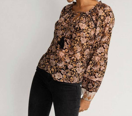 Billabong - Sun Fire Woven Long Sleeve Top