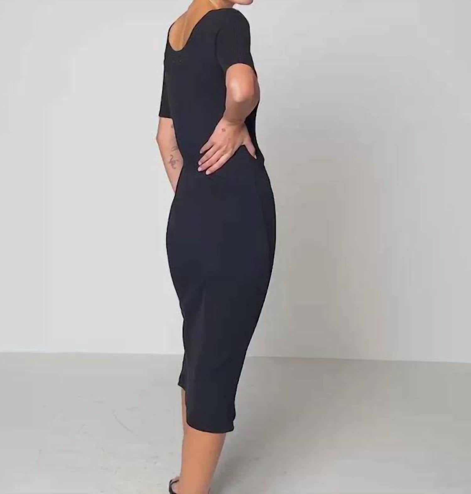 Nation Ltd - Haidee Heavy Rib Dress