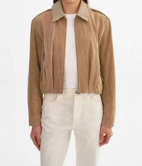 Lamarque - Robbie Suede Bomber Jacket