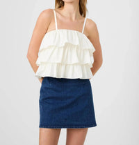 French Connection - Aimee Tiered Ruffle Top