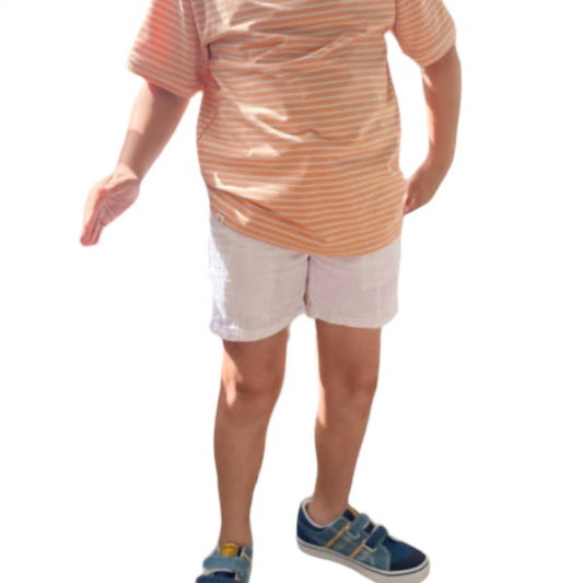 Me & Henry - Boy's Crew Gauze Shorts