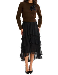 Allison New York - Beaded Abigail Sweater