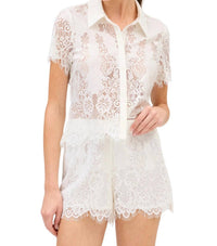 Allison New York - Sparrow French Lace Shorts