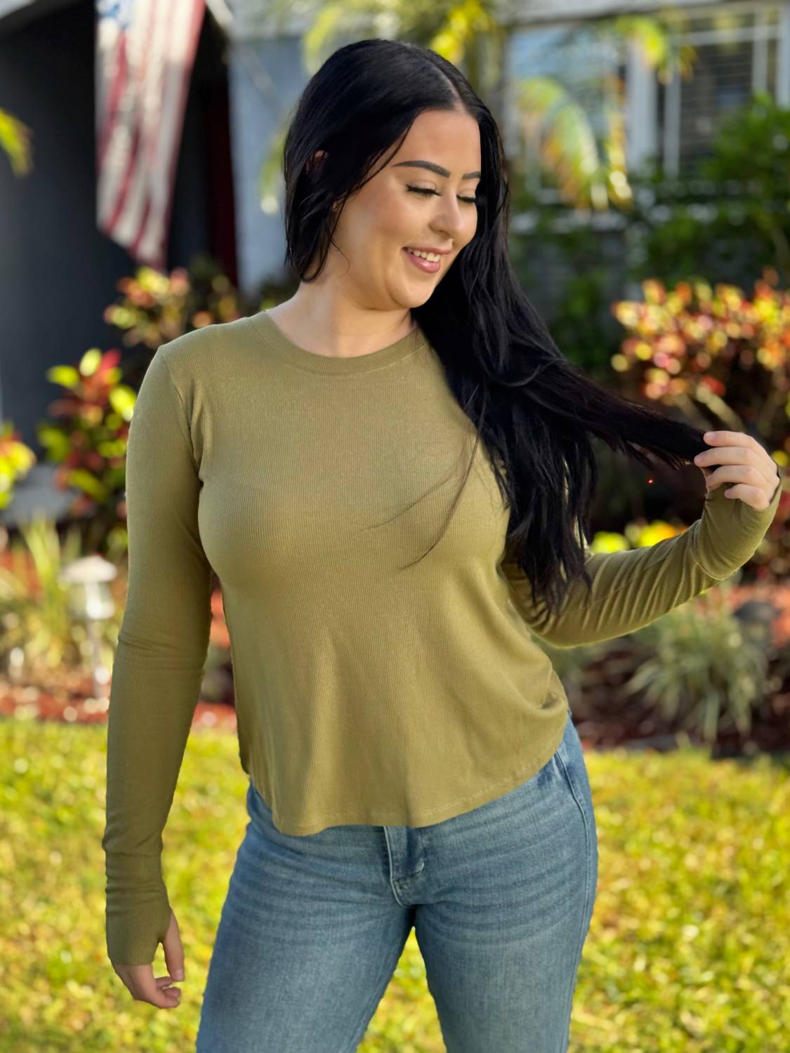 Southern Grace - The Rhonda Long Sleeve Top