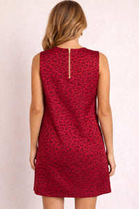 Jade - Leopard Print Mini Dress