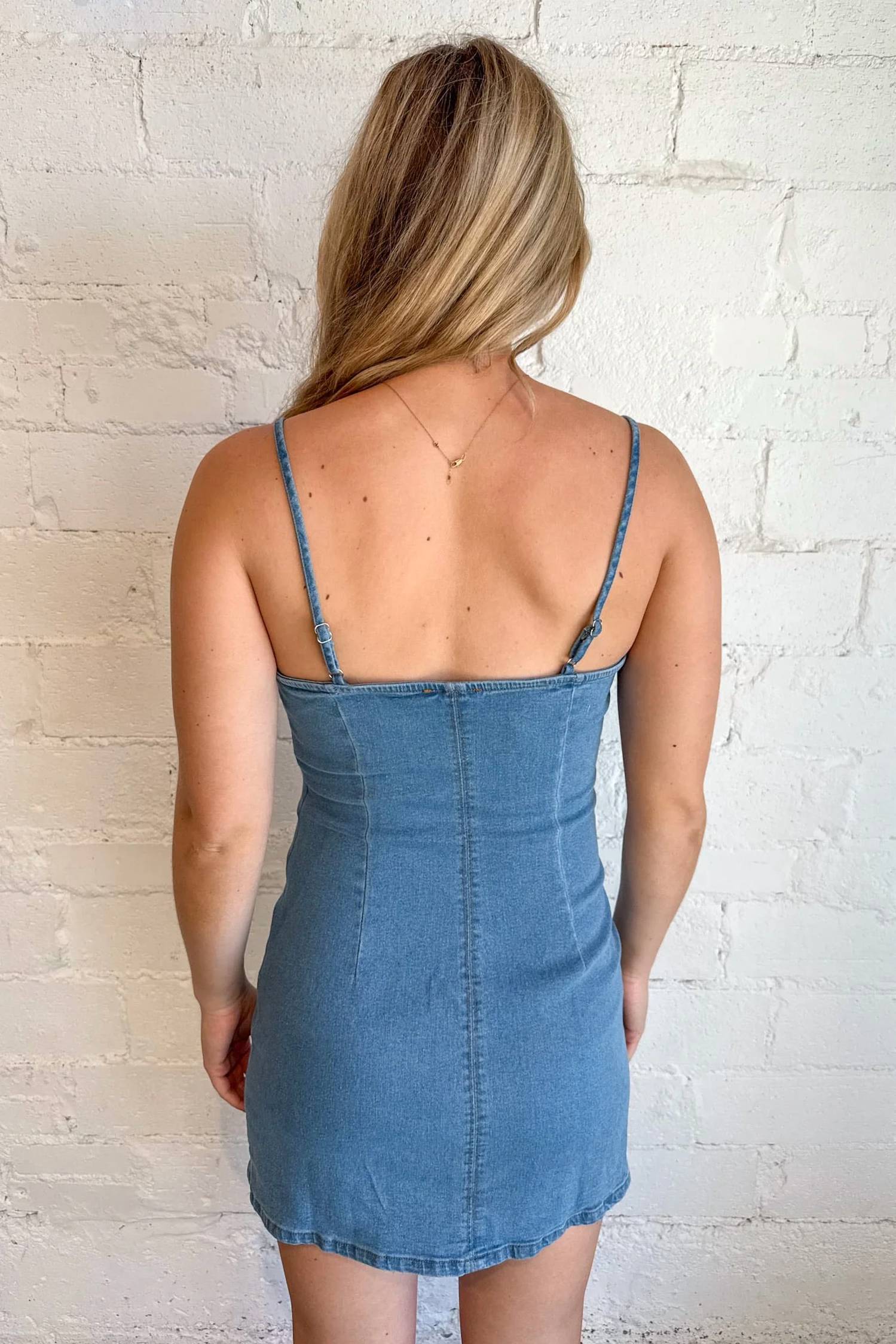 Adeline - Pippa Keyhole Mini Dress