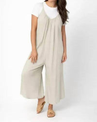 Hunter & Brown - Jump Into Linen Jumpsuit