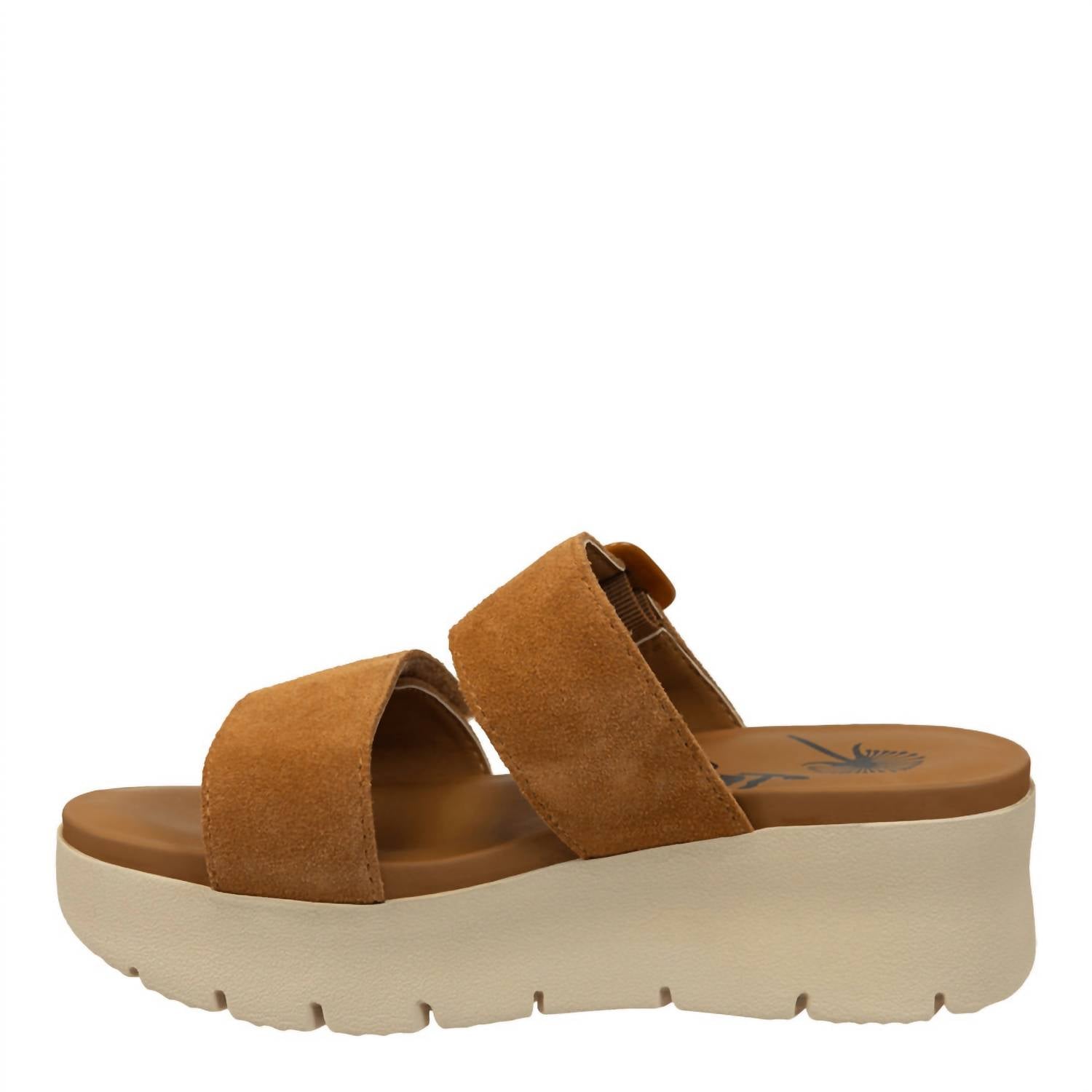 OTBT Women's Cameo Sandals in brown - women's sandal - detail view