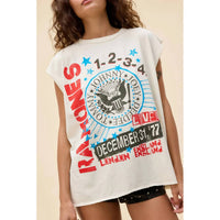Daydreamer - Ramones 77 Show Poster Muscle Tee