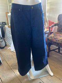 Before You - Women's Corduroy Ankle Wide Leg Pants