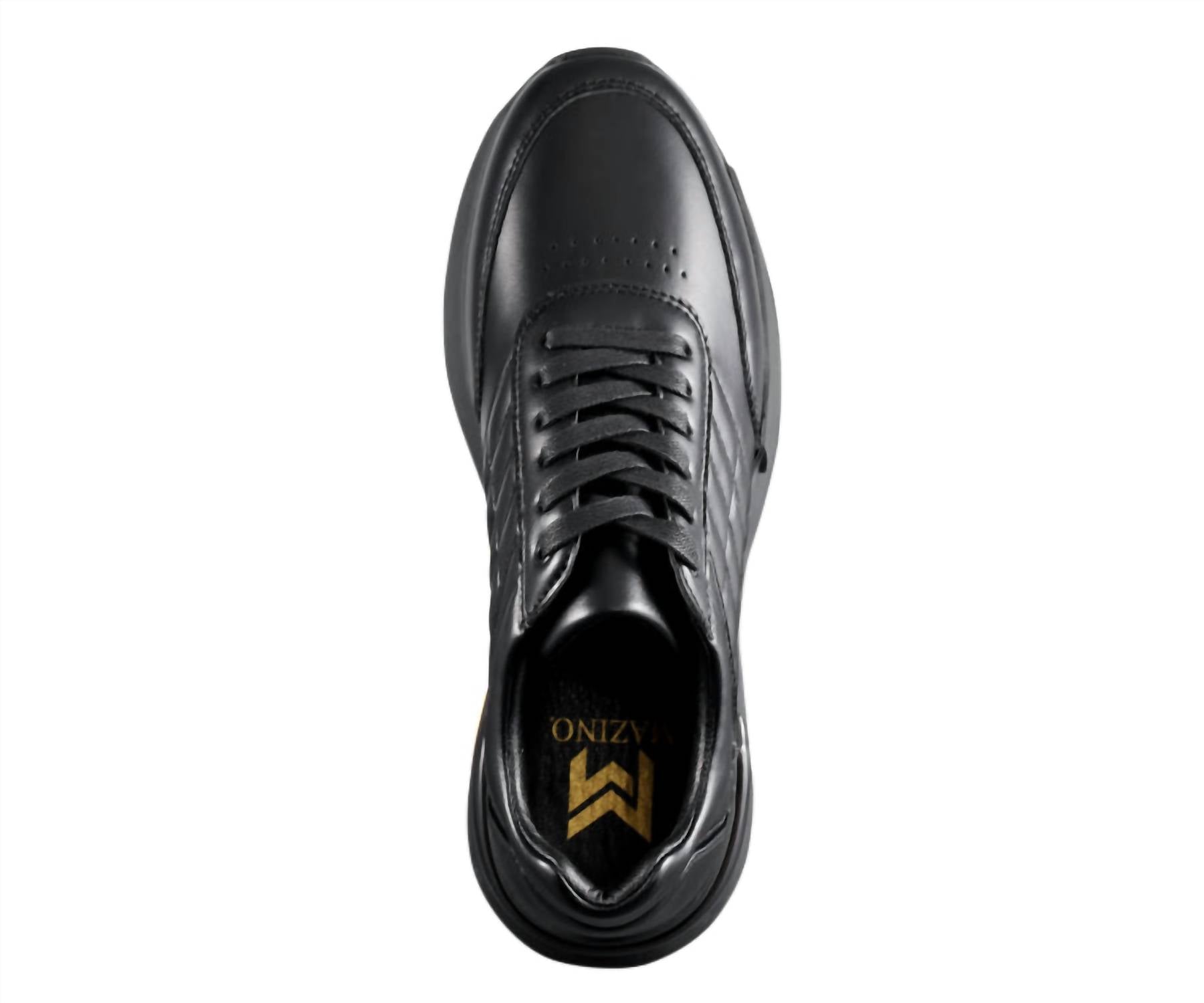 Mazino Men's Huxley Casual Sneakers in black - men's sneaker - view 4