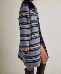 Le Lis - A-line Plaid Coat