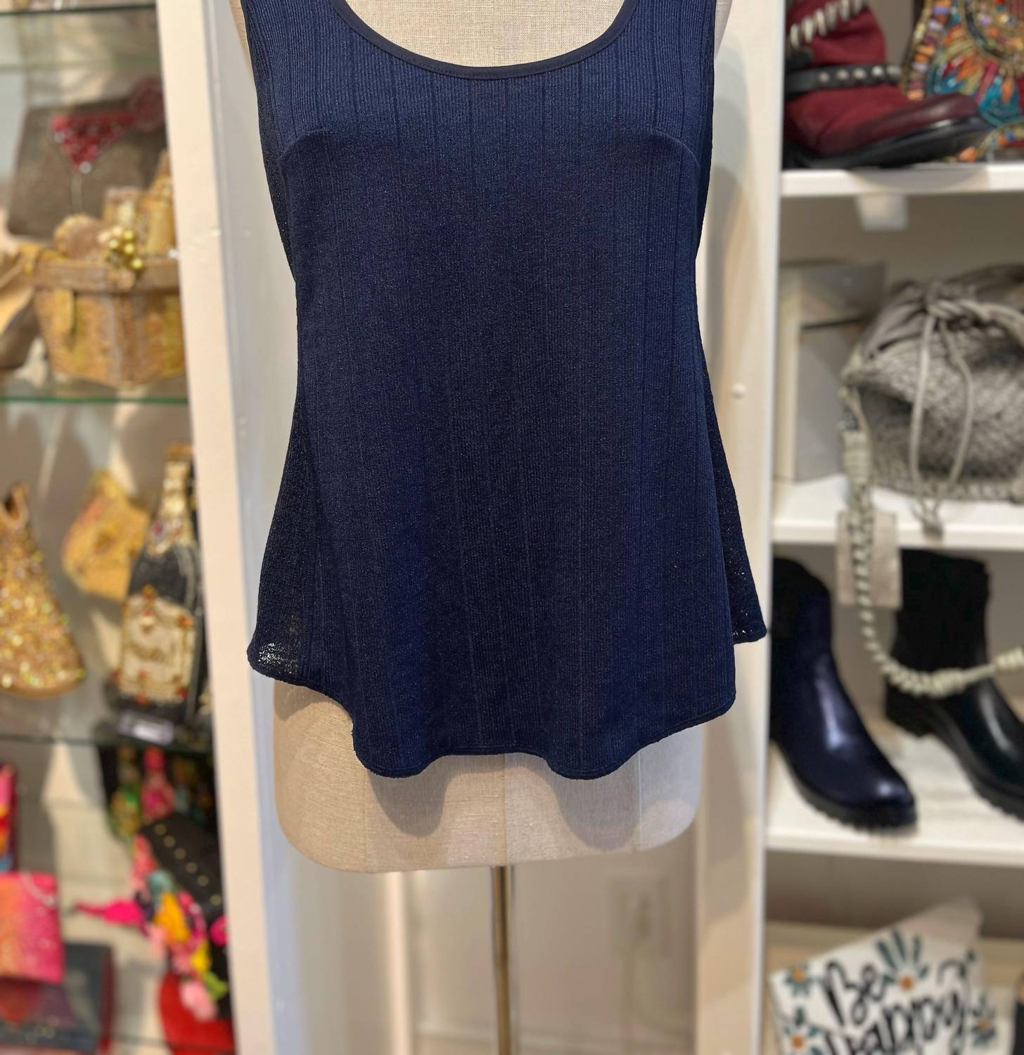 Byron Lars - KNIT ART TANK
