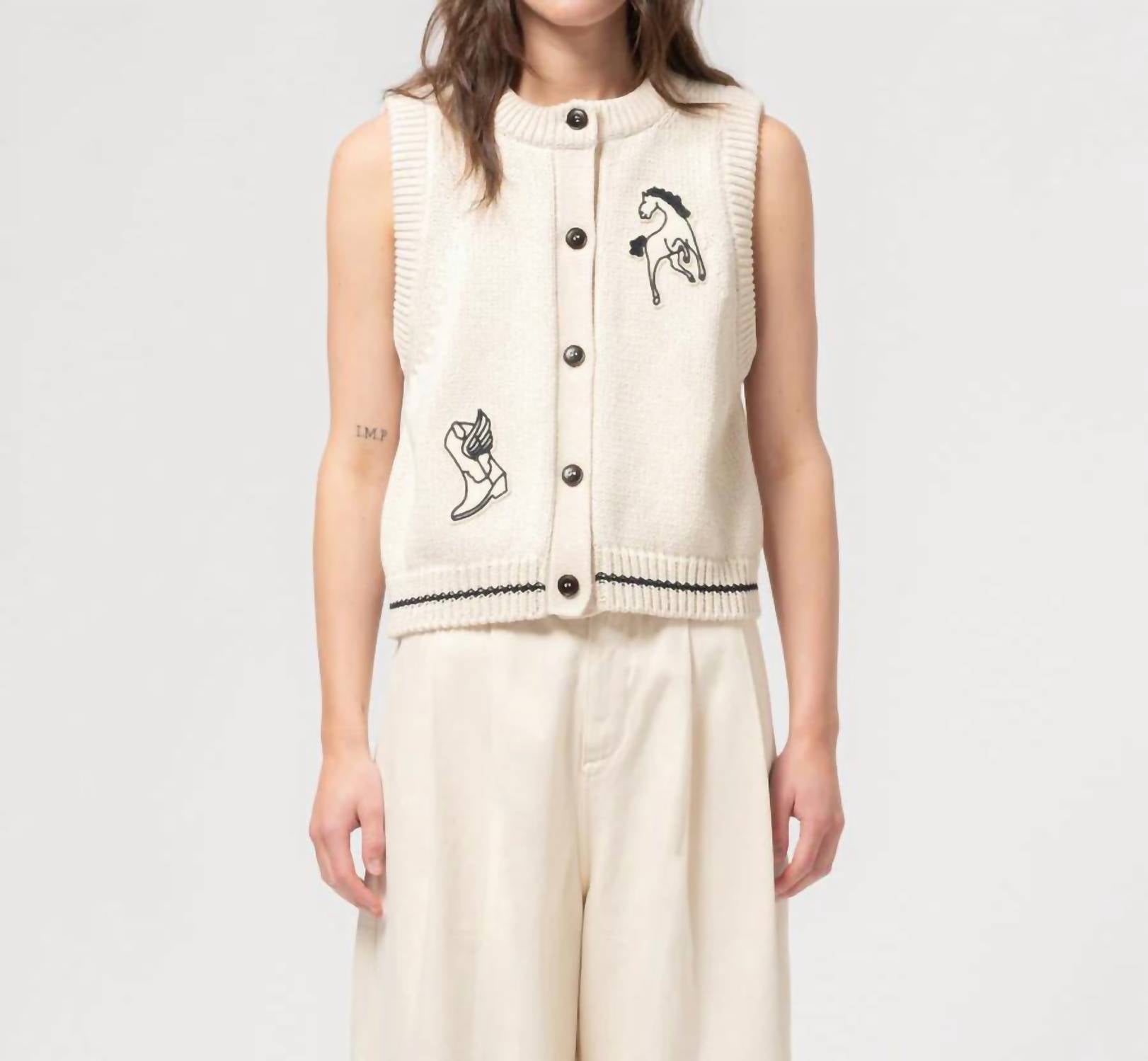 Girls Of Dust - Ivy Sleeveless Vest