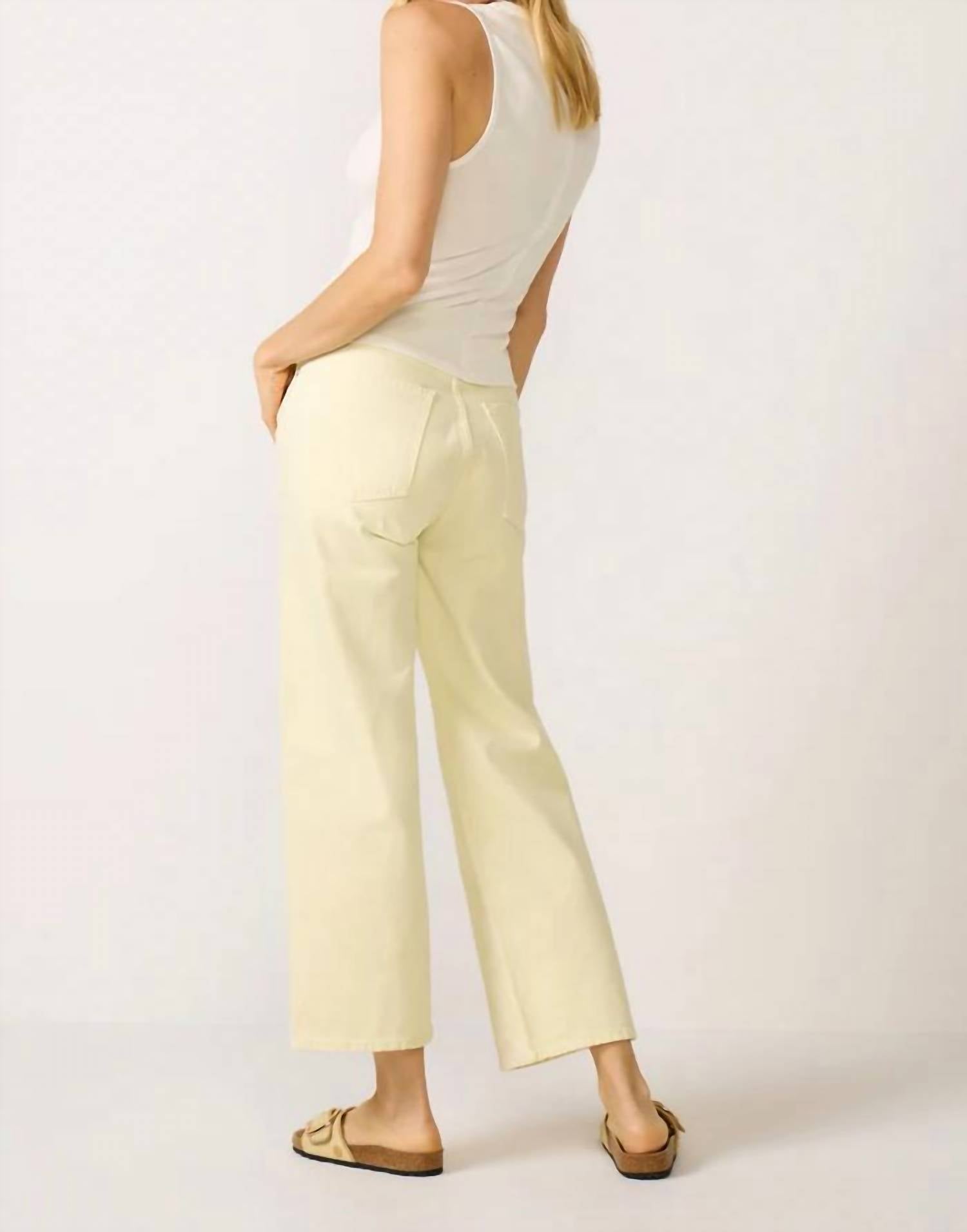 Agolde - Ren High Rise Wide Leg Jeans