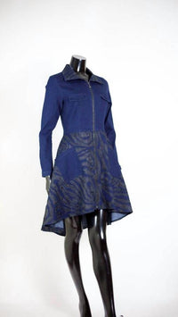 Samuel Dong - Long Sleeve Denim Dress