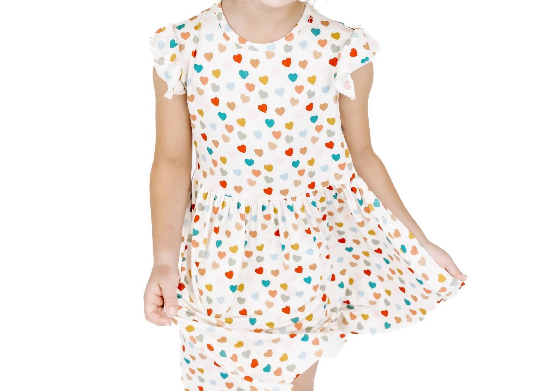 Emerson And Friends - Short Sleeve Bamboo Twirl Dress