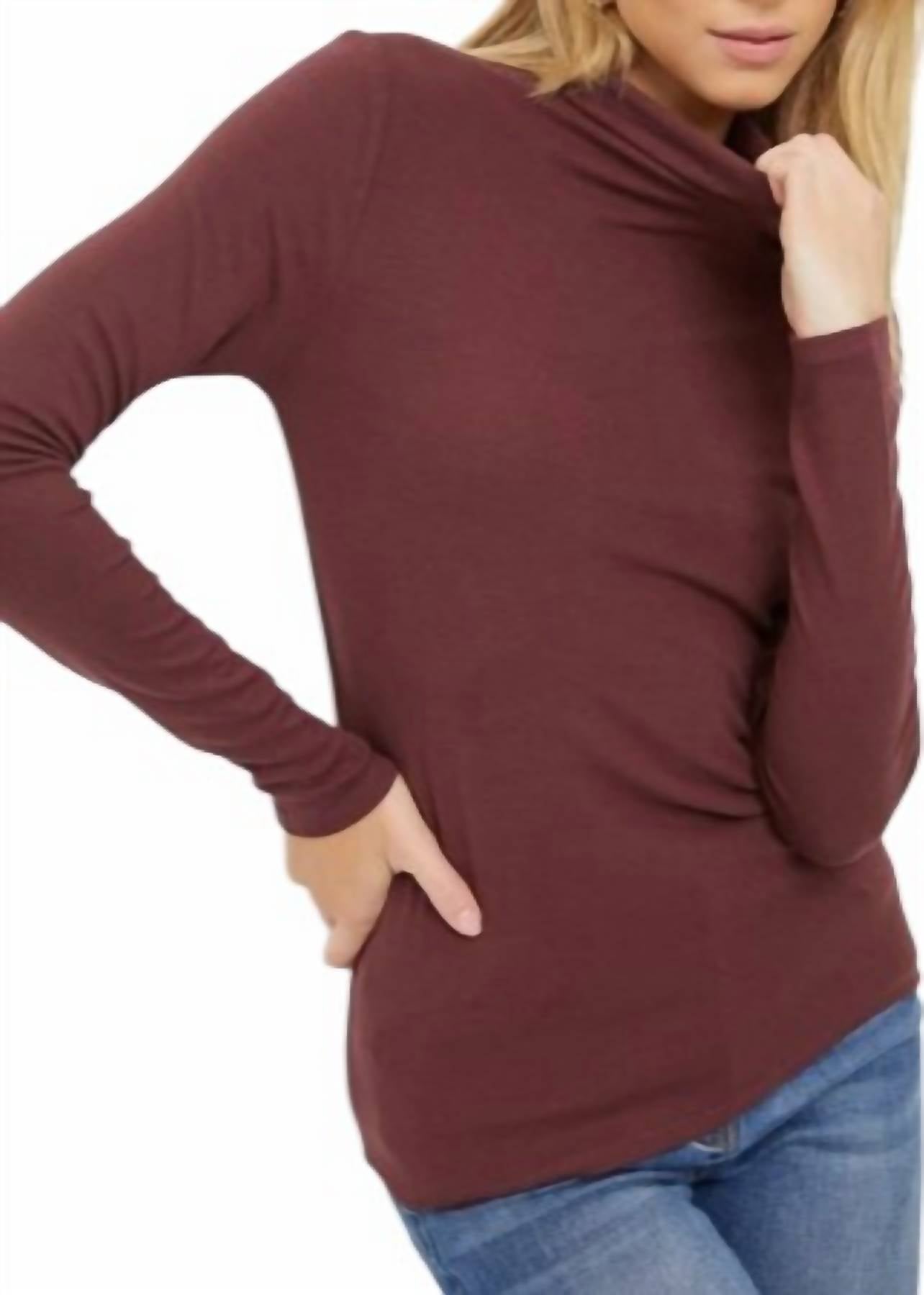 Be Cool - Turtle Neck Knit Top