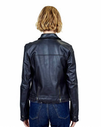 Jakett - Alexa Cropped Leather Jacket