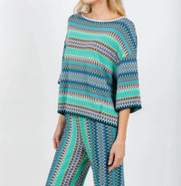 Aldo Martins - Brittany Zigzag Top