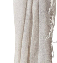Kinross Women's Spray Print Scarf in silver mist - women's scarf - detail view