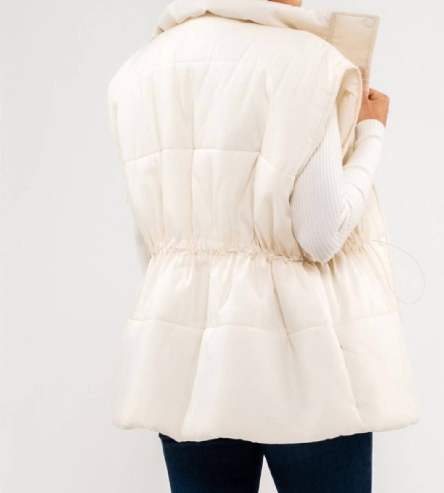 Blu Pepper - Zip Front Puffer Vest
