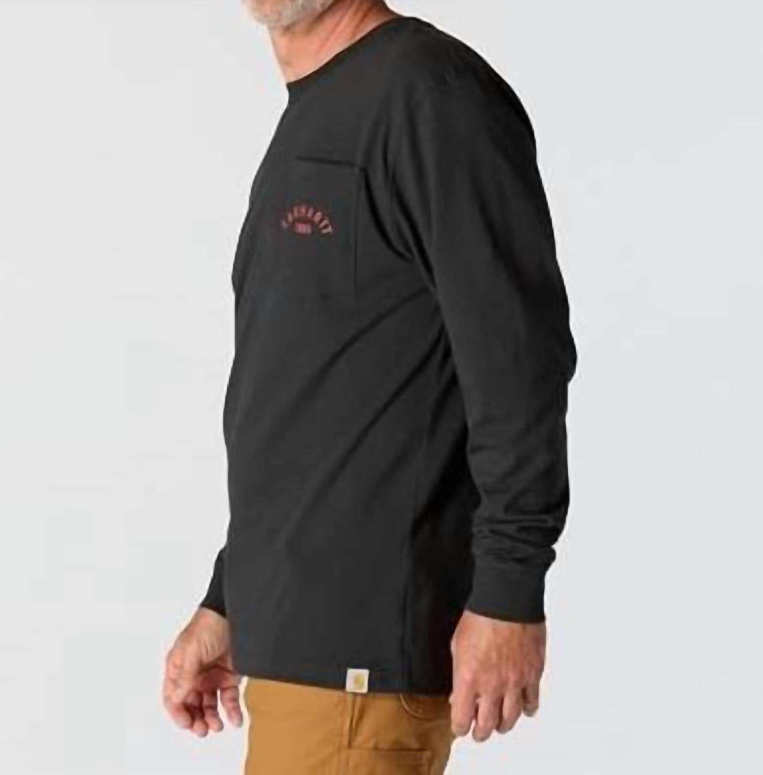 Carhartt - Men's Cotton Loose Fit Heavyweight Long-sleeve Tee