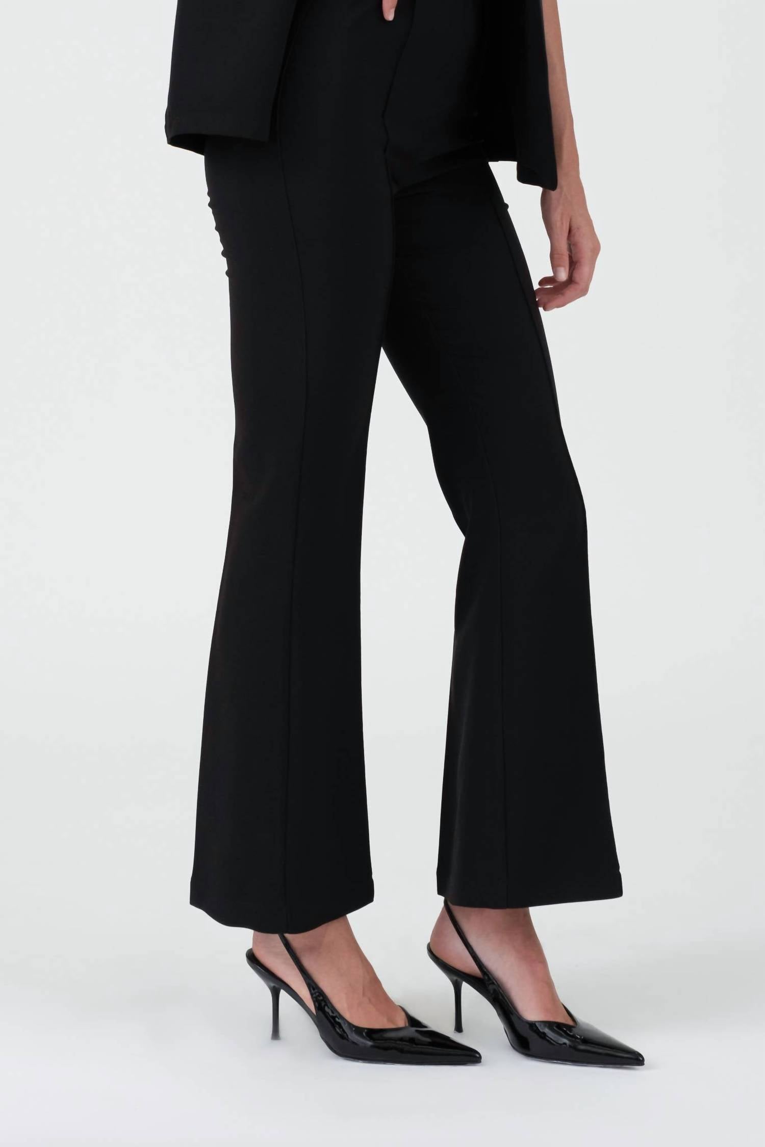 The Workshop Studio - HIGH WAIST BELL BOTTOM DRESS PANTS