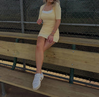 Le Lis - Butter Square Neck Top