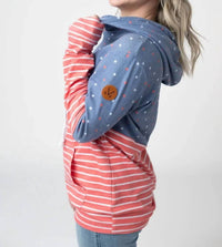 Michelle Mae - Hailey Stars And Stripes Pullover Hoodie