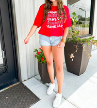 Creative Impressions - Wavy Game Day Tee