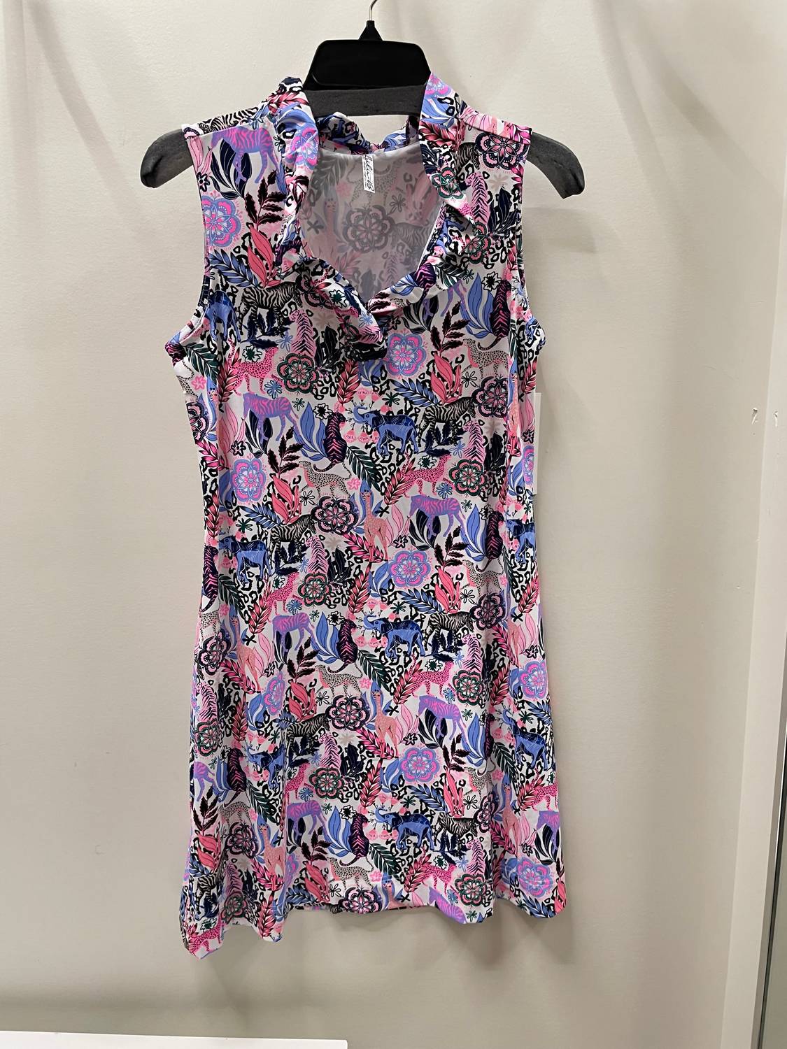 Lulu-B - Women's Sleeveless Ruffle Dress