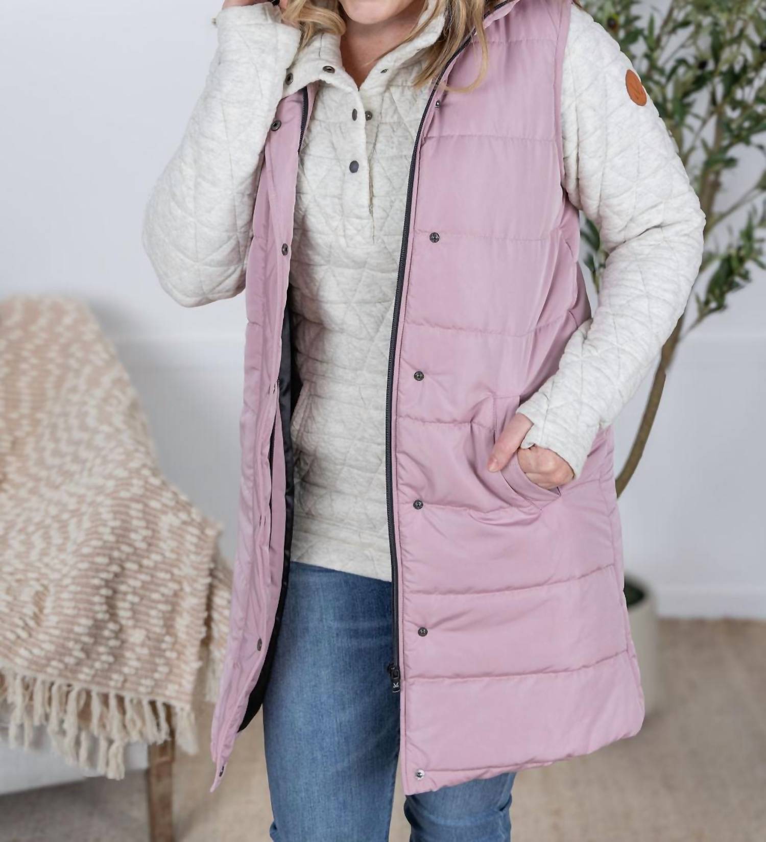 Michelle Mae - Harlow Long Vest