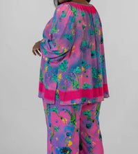 La Fuori - Floral Long Sleeve Top