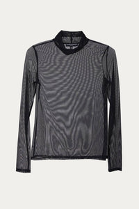 RAELYN MESH TURTLENECK