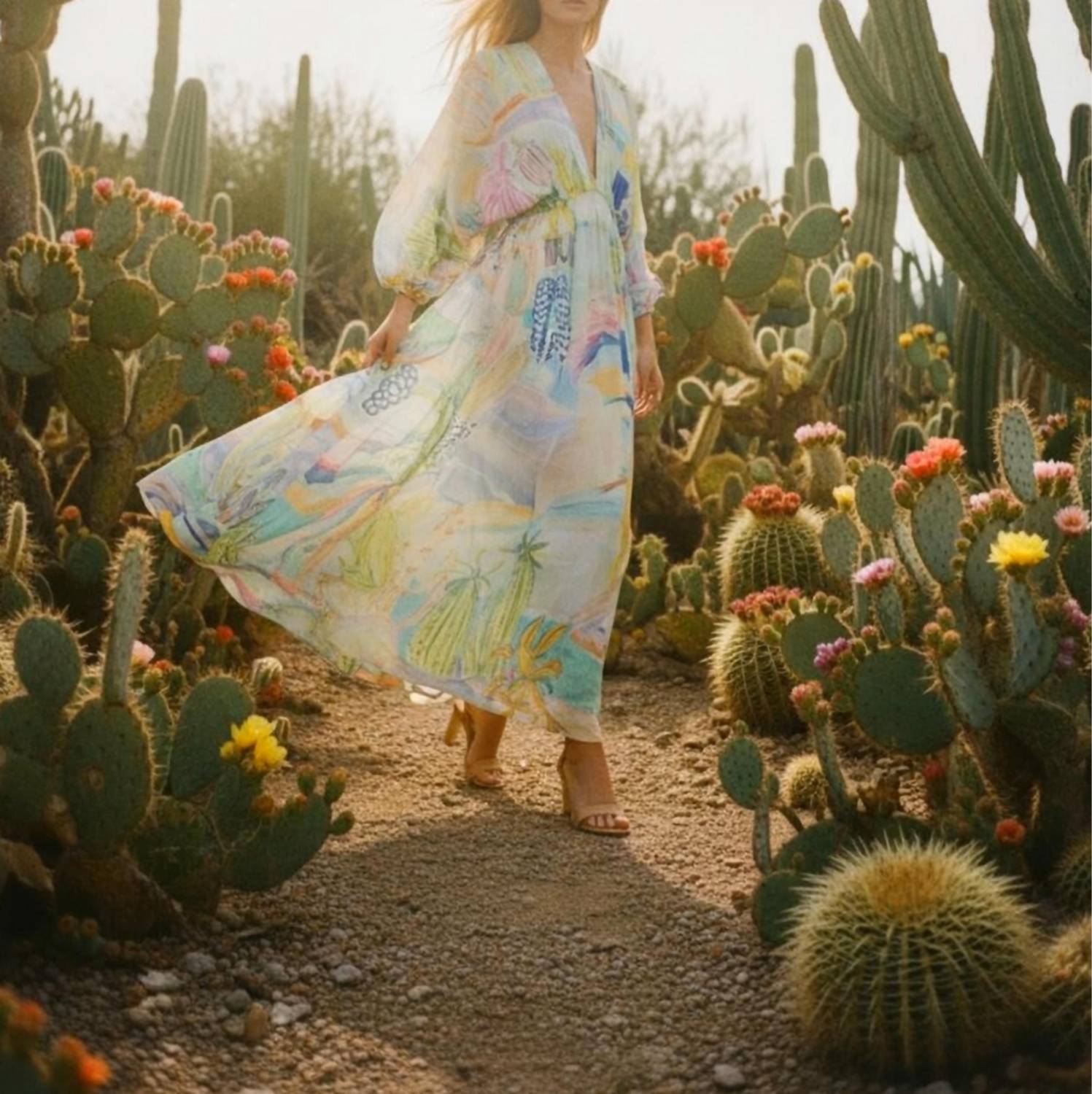 Pranella - Cortina Maxi Kaftan Dress