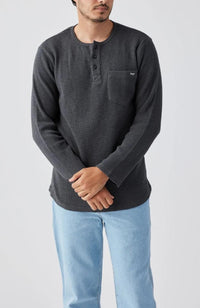 Seager Co. - Men's Sawpit Henley Thermal Top