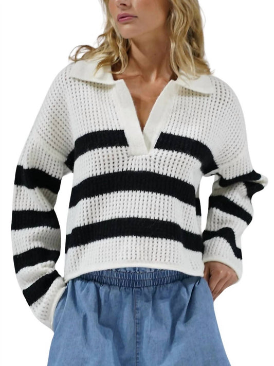 Lna - Ari Stripe Sweater