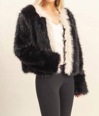Hyfve - Playful Faux Fur Jacket