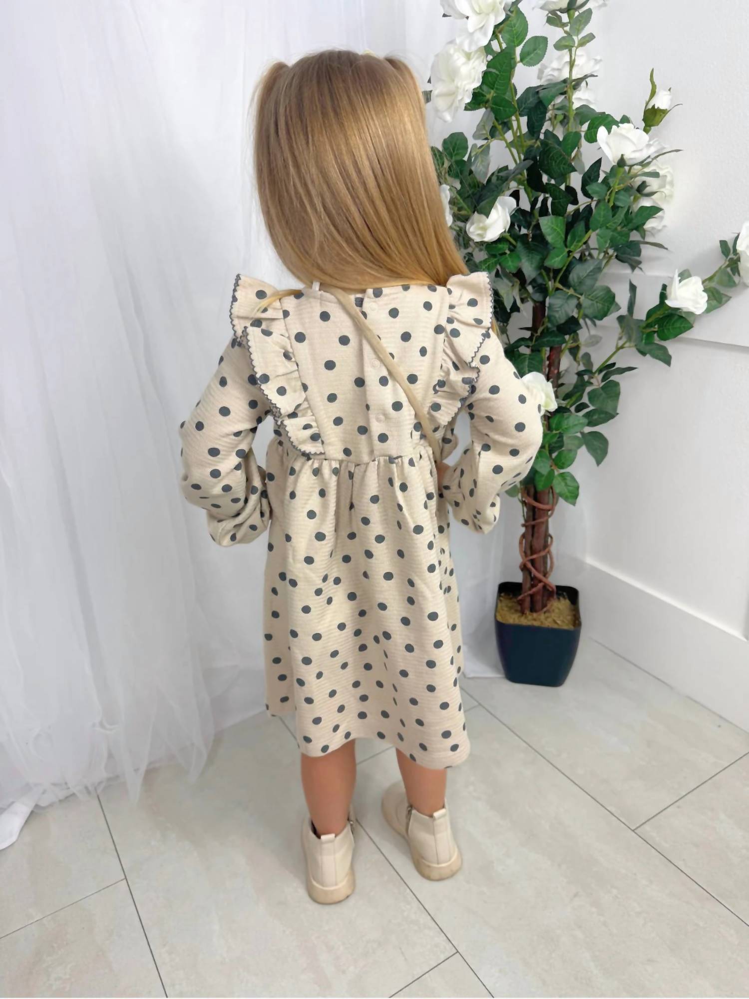 Mayoral - Polka Dot Dress With Matching Bag